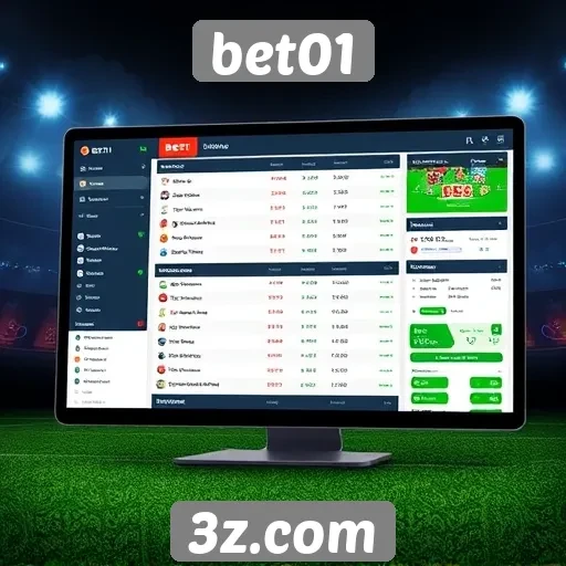 Usabilidade e design do site bet01 em foco